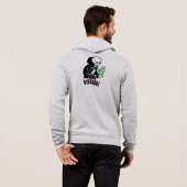 Sweat - shirt à capuche de faucheuse Blakgraz Grim (Dos entier)