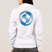 Sweat - shirt à capuche de femme avec conception c (Dos)
