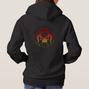 Sweat - shirt à capuche de femme avec sept péchés
