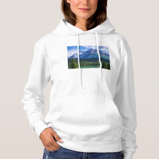 Sweat - shirt à capuche de femmes (Devant)