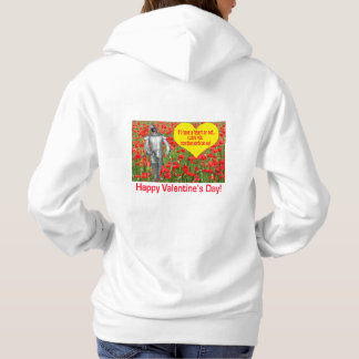 sweat - shirt à capuche de femmes. Heureuse Sainte