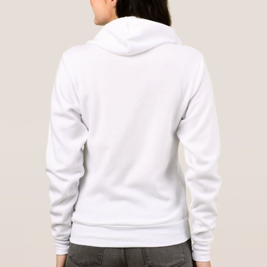 Sweat - shirt à capuche de fermeture éclair (Dos)