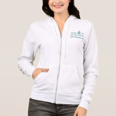 Sweat - shirt à capuche de fermeture éclair de (Devant)