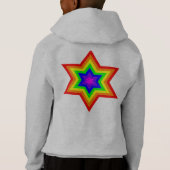 Sweat - shirt à capuche de fermeture éclair de (Dos)