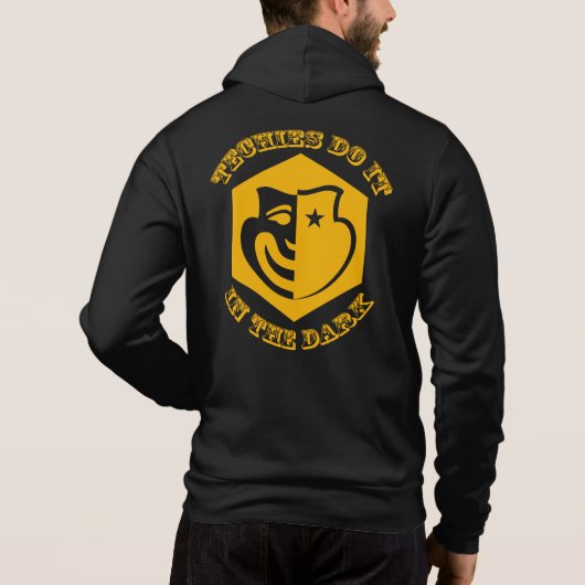 Sweat - shirt à capuche de Fermeture éclair- de (Dos)