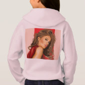 Sweat - shirt à capuche de filles (Dos)