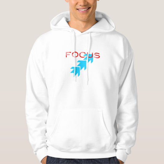 sweat - shirt à capuche de flèche d'habillement de (Devant)