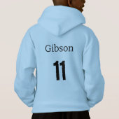 Sweat - shirt à capuche de football, Sweatshirt de (Dos)