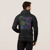 Sweat - shirt à capuche de fusion cérébrale (Dos entier)