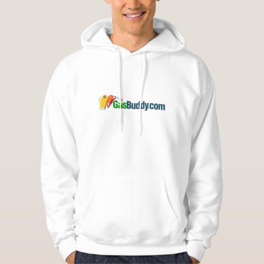 Sweat - shirt à capuche de GasBuddy (Devant)