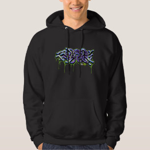 sweat - shirt à capuche de graffiti de kose