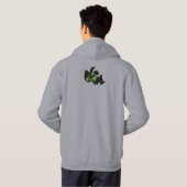 Sweat - shirt à capuche de graffiti [hommes] (Dos entier)