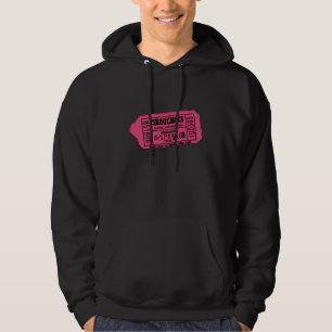 Sweat - shirt à capuche de graphique de billet