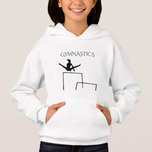 sweat - shirt à capuche de GYMNASTICS avec gymnast (Devant)