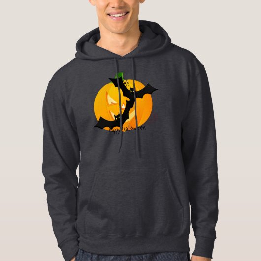 Sweat - shirt à capuche de Halloween (Devant)