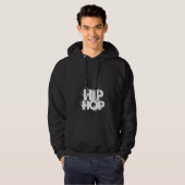 Sweat - shirt à capuche de hip hop (Devant entier)