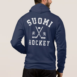 Sweat - shirt à capuche de hockey sur glace Suomi