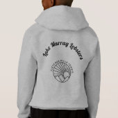 Sweat - shirt à capuche de homard gris (Dos)