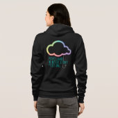 Sweat - shirt à capuche de la fermeture éclair des (Dos entier)
