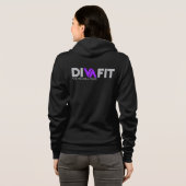 Sweat - shirt à capuche de la fermeture éclair des (Dos entier)