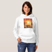 Sweat - shirt à capuche de la fête d'été (Devant entier)
