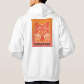 Sweat - shirt à capuche de la fête du loup (Dos)