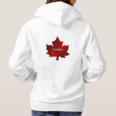 SWEAT - SHIRT À CAPUCHE de la feuille d'érable rou (Dos)