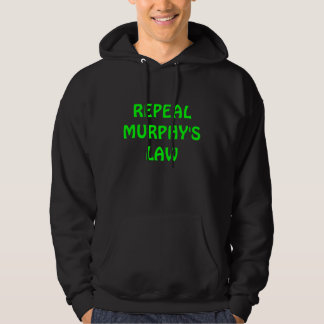 Sweat - shirt à capuche de la loi de Murphy