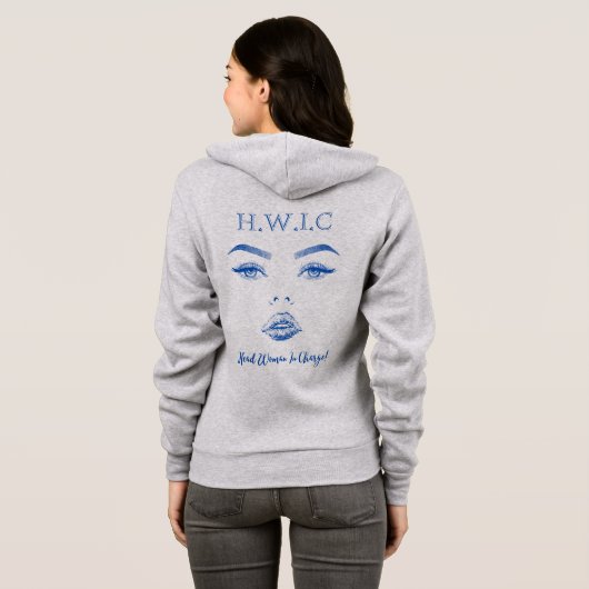 Sweat - shirt à capuche de la tête de la femme res (Dos entier)
