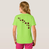 Sweat - shirt à capuche de Ladybug fille de Ladybu (Dos entier)