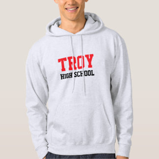 Sweat - shirt à capuche de l'école secondaire Troy
