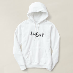 Sweat - shirt à capuche de ligne de vie de footbal