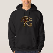 sweat - shirt à capuche de l'oeil d'or à 2 faces (Devant)