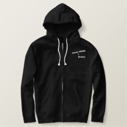 Sweat - shirt à capuche de logo brodé