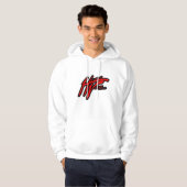 Sweat - shirt à capuche de logo de HVRN (Devant entier)
