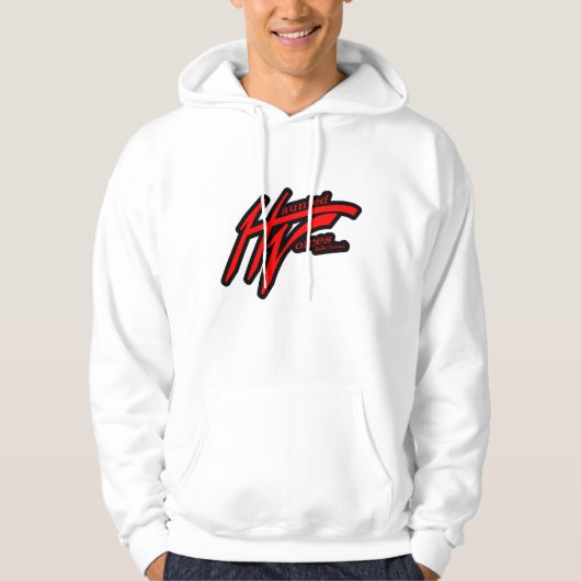Sweat - shirt à capuche de logo de HVRN (Devant)