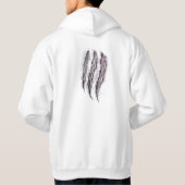 Sweat - shirt à capuche de loup-garou (Dos)