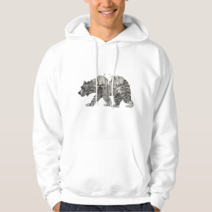 Sweat - shirt à capuche de l'ours Yosemite