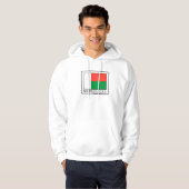Sweat - shirt à capuche de Madagascar (Devant entier)