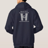 Sweat - shirt à capuche de MadCast appelé par (Dos)