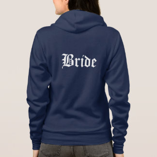 Sweat - shirt à capuche de mariée