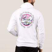 Sweat - shirt à capuche de marque KiniArt (Dos)