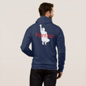Sweat - shirt à capuche de MHPC Pointeur (Dos entier)