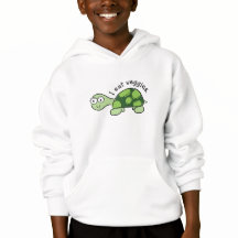 Sweat - shirt à capuche de mignonne tortue enfant 