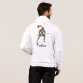 Sweat - shirt à capuche de mode (Dos entier)