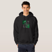 Sweat - shirt à capuche de motif (Devant entier)