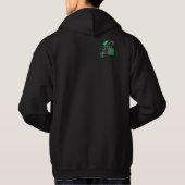 Sweat - shirt à capuche de motif (Dos)