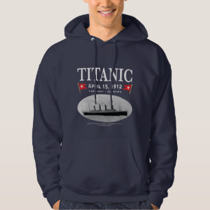 Sweat - shirt à capuche de navire fantôme Titani