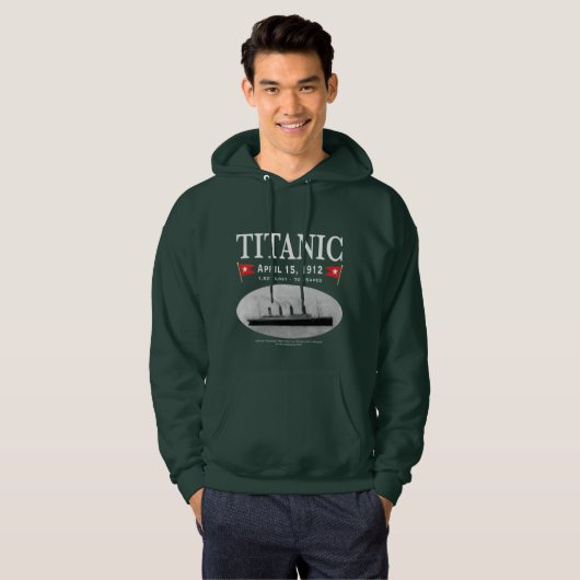 Sweat - shirt à capuche de navire fantôme Titanic (Devant entier)