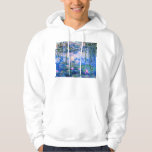 Sweat - shirt à capuche de nénuphars de Monet<br><div class="desc">Sweat - shirt à capuche de nénuphars de Monet. Peinture à l'huile sur la toile à partir de 1916. Monet a peint son étang célèbre de nénuphar d'une manière obsédante pendant les années finales de sa carrière, tirant l'inspiration de la lumière du soleil et son effet changeant sur l'eau et...</div>